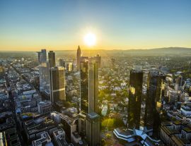 Lais Puzzle - Frankfurt in der Abenddämmerung - 1.000 Teile