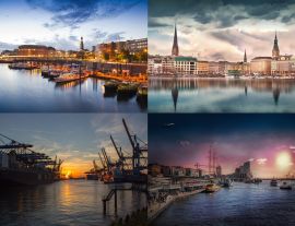 Lais Puzzle - Collage Hamburg - 1.000 Teile