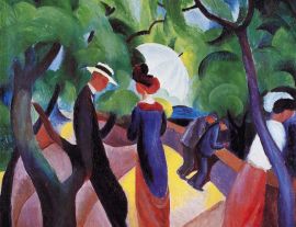 Lais Puzzle - August Macke - Promenade - 1.000 Teile