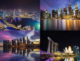 Lais Puzzle - Collage Singapur - 1.000 Teile