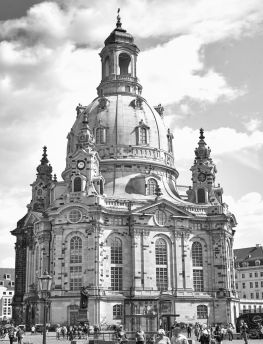 Lais Puzzle - Frauenkirche Dresden schwarz weiß - 1.000 Teile