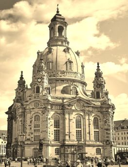Lais Puzzle - Frauenkirche Dresden sepia - 1.000 Teile