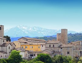 Lais Puzzle - Ascoli Piceno, Blick auf das historische Zentrum - 1.000 Teile