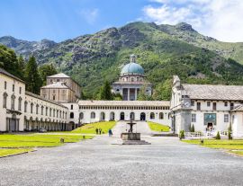 Lais Puzzle - Heiligtum von Oropa. Heiligtum in den Bergen von Biella, Piemont Italien - 1.000 Teile