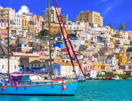 Lais Puzzle - Sizilien - schöne Küstenstadt Sciacca im Süden der Insel. Italien - 1.000 Teile