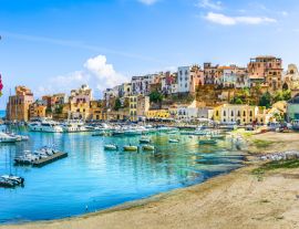 Lais Puzzle - Sizilianischer Hafen von Castellammare del Golfo, erstaunliches Küstendorf der Insel Sizilien, Provinz Trapani, Italien - 1.000 Teile