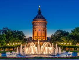 Lais Puzzle - Wasserturm in Mannheim - 1.000 Teile