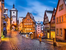 Lais Puzzle - Rothenburg ob der Tauber, Bayern, Deutschland - 1.000 Teile