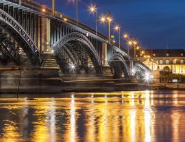 Lais Puzzle - Mainz / Brücke über den Rhein - 1.000 Teile