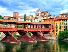 Lais Puzzle - Ponte degli Alpini Brücke, Bassano del Grappa, Italien - 1.000 Teile