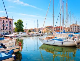 Lais Puzzle - Schöne Szene von Booten in Grado, Italien - 1.000 Teile