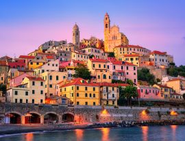 Lais Puzzle - Cervo an der Mittelmeerküste von Ligurien, Italien - 1.000 Teile