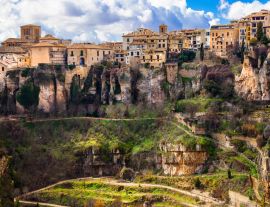 Lais Puzzle - Panorama von Cuenca - mittelalterliche Stadt auf Felsen, Spanien - 1.000 Teile