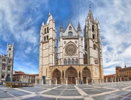 Lais Puzzle - Plaza de Regla und Kathedrale von Leon, Spanien - 1.000 Teile