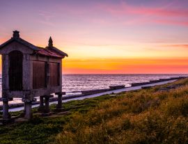 Lais Puzzle - Espigueiro am Meer, Galizien. Spanien - 1.000 Teile