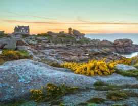Lais Puzzle - Abendstimmung an der Cote de Granit Rose, Bretagne, Frankreich - 1.000 Teile