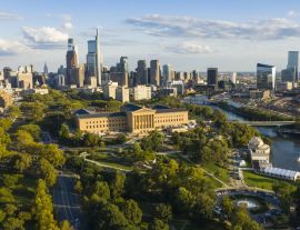 Lais Puzzle - Schuylkill Fluss durch Philadelphia, Pennsylvania, USA - 1.000 Teile