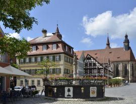 Lais Puzzle - Brunnen i.d. Altstadt von Feuchtwangen - 1.000 Teile