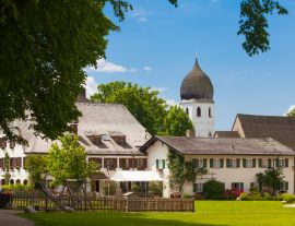 Lais Puzzle - Klosterkirche auf der Fraueninsel, Chiemsee, Bayern - 1.000 Teile