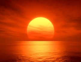 Lais Puzzle - Roter Sonnenuntergang - 1.000 Teile