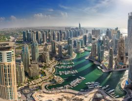 Lais Puzzle - DUBAI, VAE: Moderne Gebäude in der Dubai Marina, Dubai - 1.000 Teile