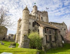 Lais Puzzle - Schloss Gravensteen in Gent, Flandern, Belgien - 1.000 Teile