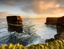 Lais Puzzle - Dun Briste Seastack, Downpatrick Head, Grafschaft Mayo, Irland - 1.000 Teile