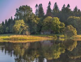 Lais Puzzle - Haus im Wald von Killykeen, Forest Park, in Cavan, Irland - 1.000 Teile