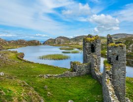 Lais Puzzle - Ruinen von Three Castle Head, Grafschaft Cork, Irland - 1.000 Teile