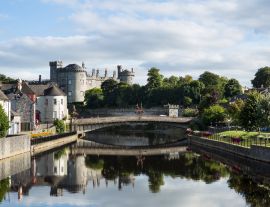 Lais Puzzle - Kilkenny Castle, Panoramablick von der Brücke, Irland - 1.000 Teile