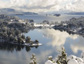 Lais Puzzle - Winterliche Ansichten von San Carlos de Bariloche, Rio Negro, Argentinien - 1.000 Teile