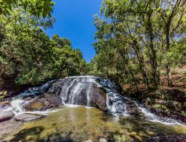 Lais Puzzle - La Periquera Wasserfälle von Villa de Leyva Boyaca in Kolumbien - 1.000 Teile