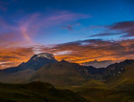 Lais Puzzle - Sonnenaufgang in den Bergen des Vulkans Tolima, Kolumbien - 1.000 Teile