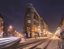 Lais Puzzle - Nachtverkehr in der Stadt Zabrze, Polen - 1.000 Teile