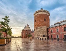 Lais Puzzle - Romanischer Burgturm in Lublin, Polen - 1.000 Teile