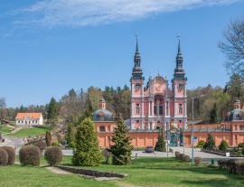 Lais Puzzle - die bekannte Wallfahrtskirche Swieta Lipka (Heiligelinde) in Ermland-Masuren, Polen - 1.000 Teile