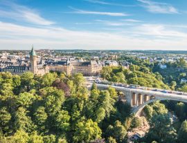 Lais Puzzle - Blick auf Luxemburg - 1.000 Teile