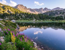 Lais Puzzle - Der See Estany Primer in Andorra, Pyrenäen - 1.000 Teile