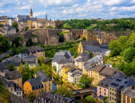 Lais Puzzle - Luxemburg Stadt, Blick auf die Altstadt und den Grund - 1.000 Teile