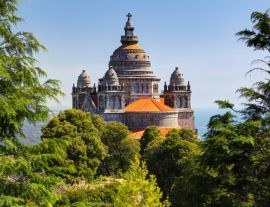 Lais Puzzle - Basilika Santa Luzia auf dem Monte Santa Luzia bei Viana do Castelo, Portugal - 1.000 Teile