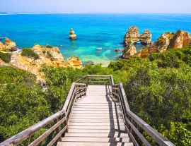 Lais Puzzle - Schöne Bucht in der Nähe der Stadt Lagos, Algarve-Region, Portugal - 1.000 Teile