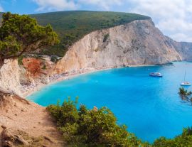 Lais Puzzle - Strand von Porto Katsiki, Insel Lefkada, Griechenland - 1.000 Teile
