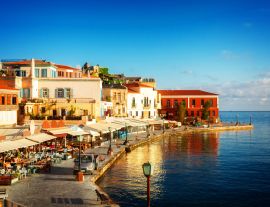 Lais Puzzle - Bucht von Chania an sonnigem Sommertag, Kreta Griechenland, getönt - 1.000 Teile