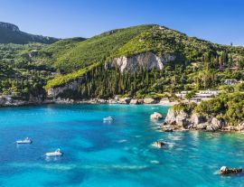 Lais Puzzle - Schöne Bucht in der Nähe des Dorfes Paleokastritsa, Insel Korfu, Griechenland - 1.000 Teile