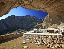 Lais Puzzle - Die "Höhlenkirche" von Panagia Kakaviotissa, Insel Lemnos (Limnos), Nordägäis, Griechenland - 1.000 Teile