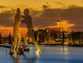 Lais Puzzle - Ansicht von Molecule Man, Land Berlin, Deutschland - 1.000 Teile