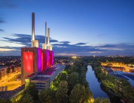 Lais Puzzle - Ansicht des Kraftwerks Hannover, Niedersachsen, Deutschland. - 1.000 Teile