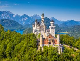 Lais Puzzle - Blick auf Schloss Neuschwanstein, Deutschland - 1.000 Teile