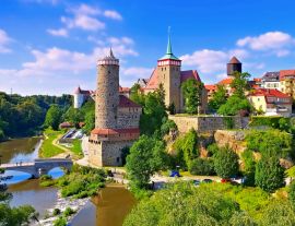 Lais Puzzle - Ansicht der Stadt Bautzen in der Oberlausitz, Deutschland. - 1.000 Teile