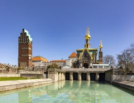 Lais Puzzle - Ansicht von Darmstadt, Bundesland Hessen, Deutschland. - 1.000 Teile